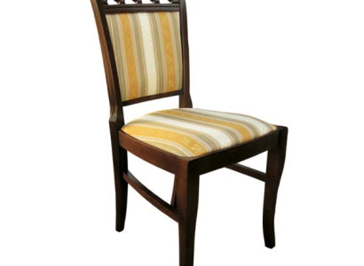 Set 8x Sessel Stuhl Designer Holz Stoff Polster Stühle Gastro Esszimmer Textil